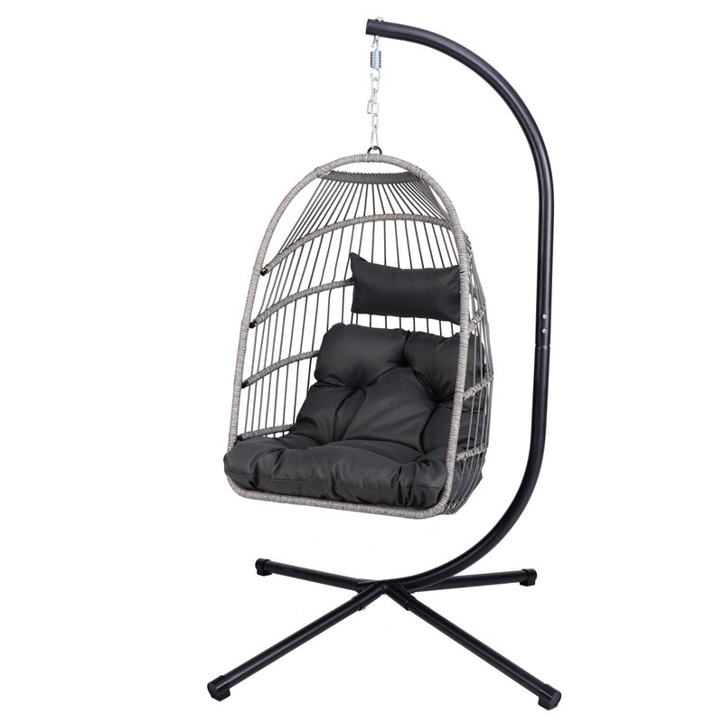 Outdoor Egg Hanging Chair image number 0