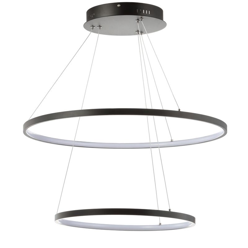 Brice 24" Round Integrated LED Metal Pendant