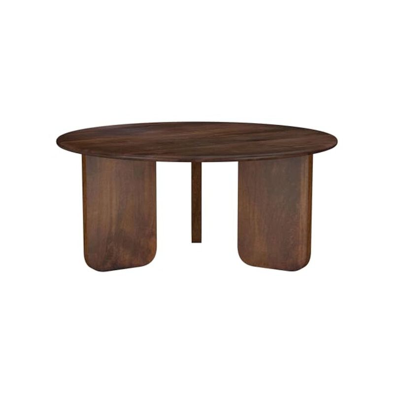 Coaster Dale 3-piece Solid Wood Coffee and End Table Set Brown