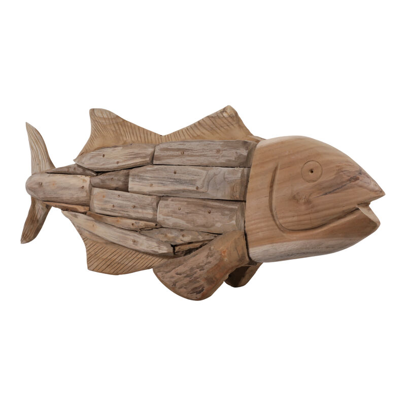Gastonpark Teak Wood Fish image number 2