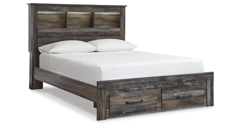 Drystan Queen Bookcase Bed