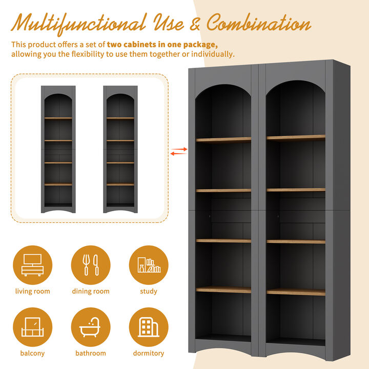 Juskbo Bookcases Set of 2