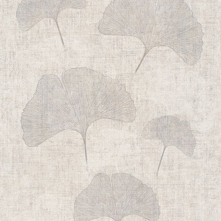Havana 2 Tree Leaf Beige Wallpaper HV41061