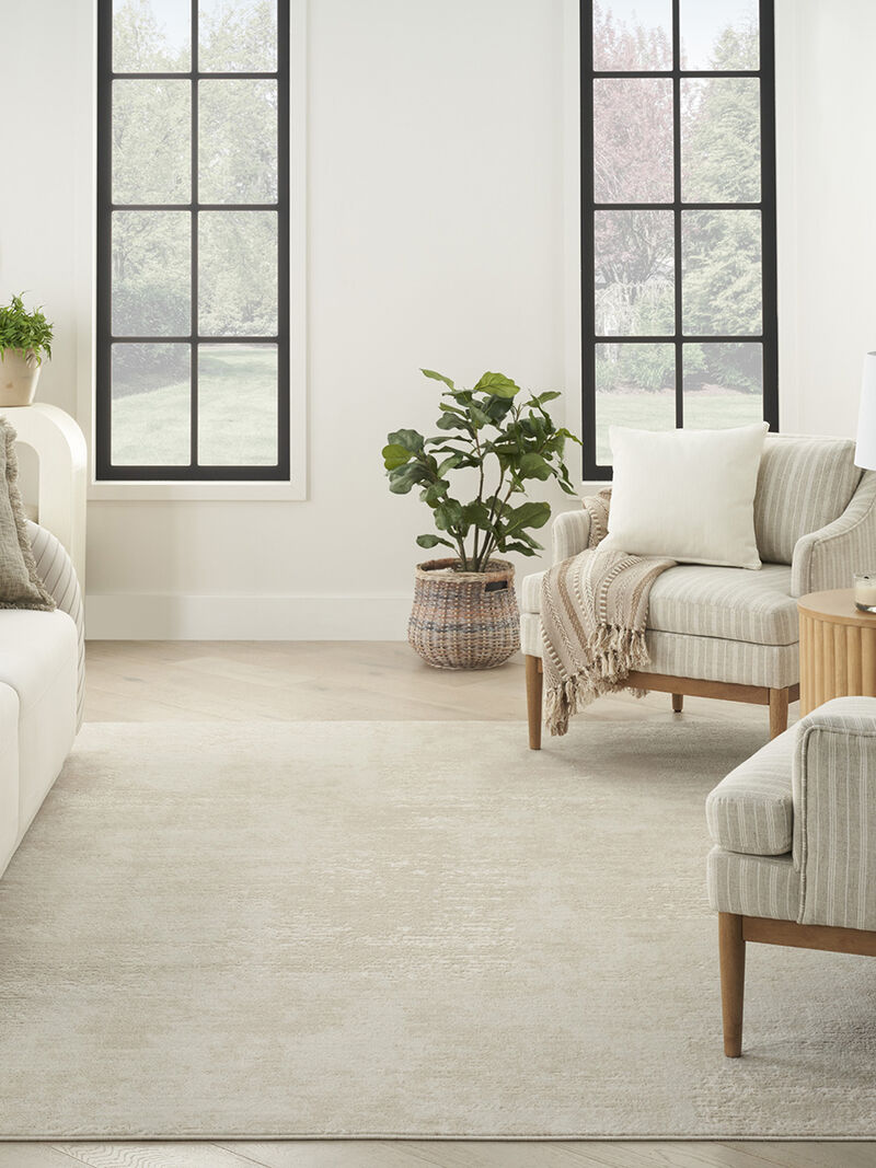 Serenity Home SRH06 Ivory 9' x 12' Rug