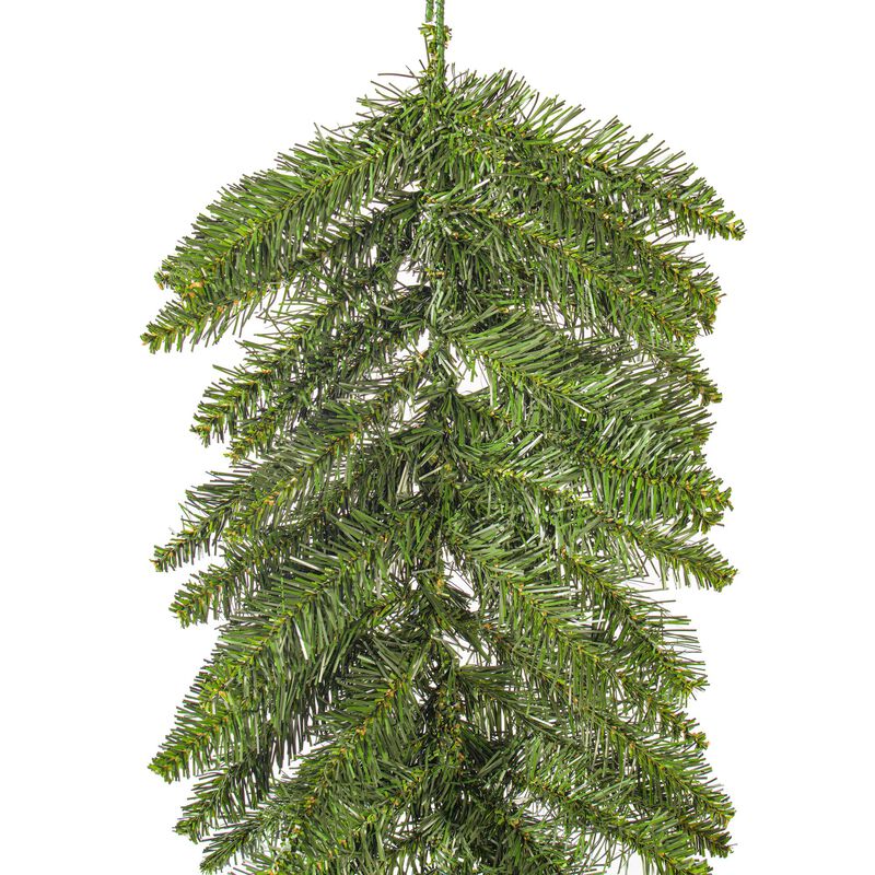 Vickerman 50'x14 Camdon Fir Artificial Christmas Garland, Unlit - Faux Large Christmas Garland - Indoor or Outdoor Garland - Holiday Garland Decor image number 2