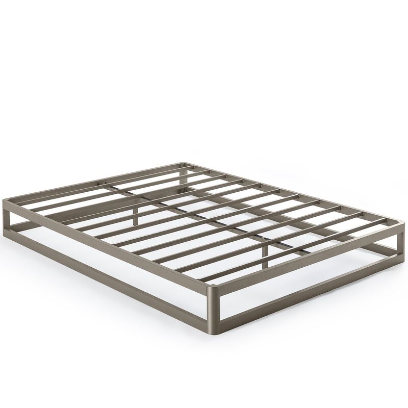 Hivvago Queen size Modern Heavy Duty Low Profile Metal Platform Bed Frame