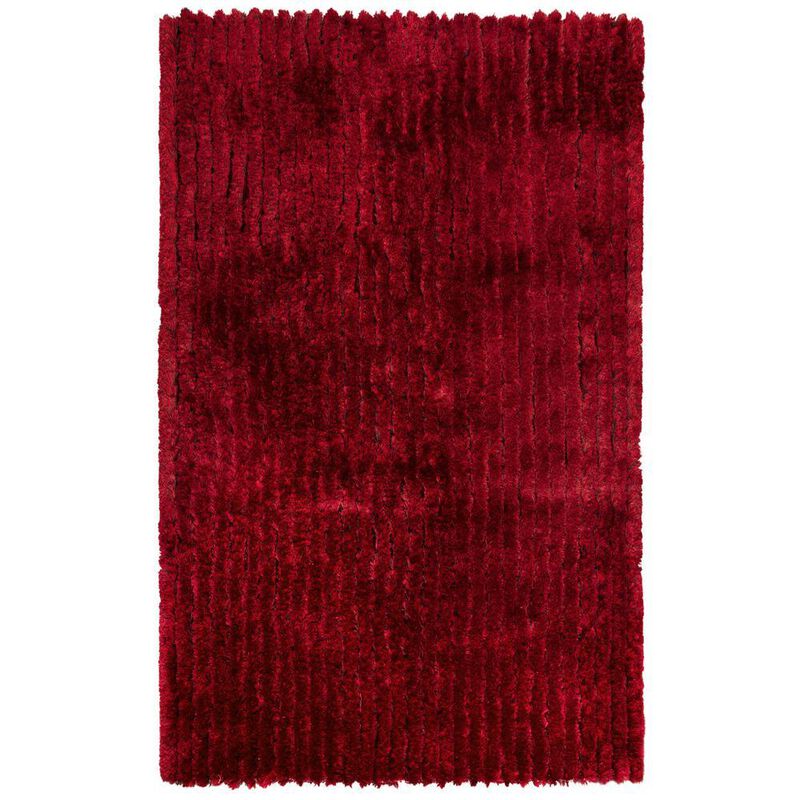 Eclipse Red 7'6"X9'6" Tufted Rug