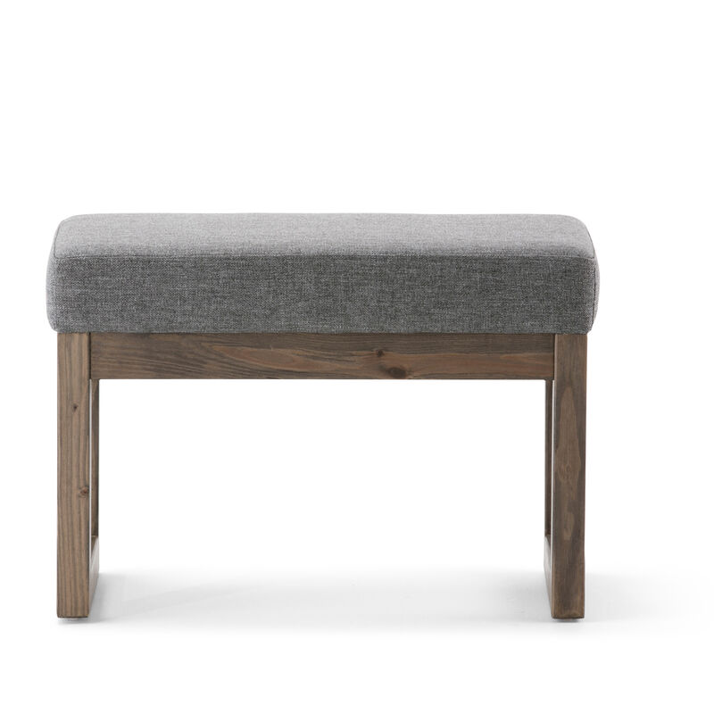 Simpli Home Milltown Footstool Small Ottoman Bench image number 1