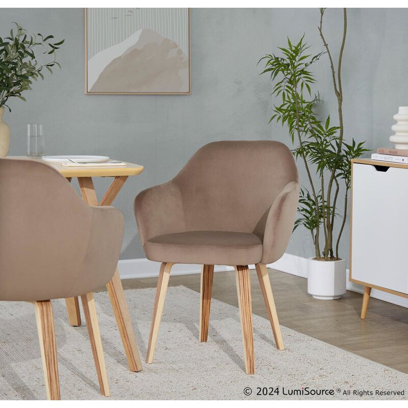 LumiSource Buena Dining Chair - Set of 2