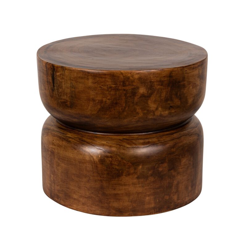 Paulownia Wood Table, Walnut Finish image number 0