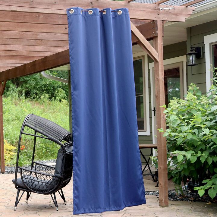 Sunnydaze Outdoor Blackout Curtain Panel - 52 in x 108 in