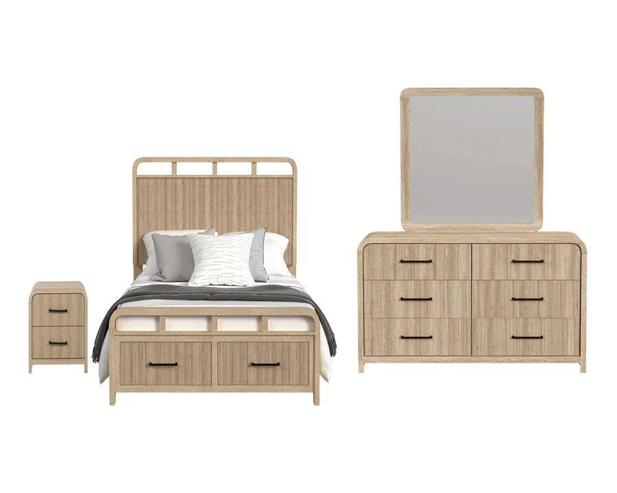 Ridgemont Sand Full 4-Piece Set