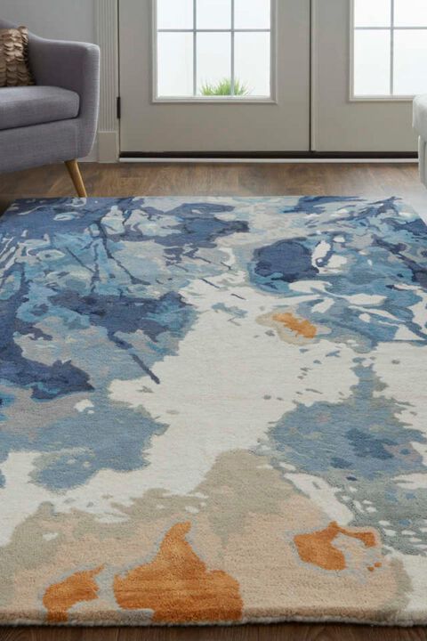 Dafney 8871F Blue 2' x 3' Rug