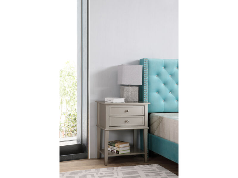 Newton 2-Drawer Nightstand (28 in. H x 16 in. W x 22 in. D)