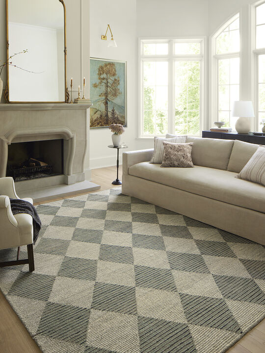 Francis FRA01 Spa/Granite 7'9" x 9'9" Rug