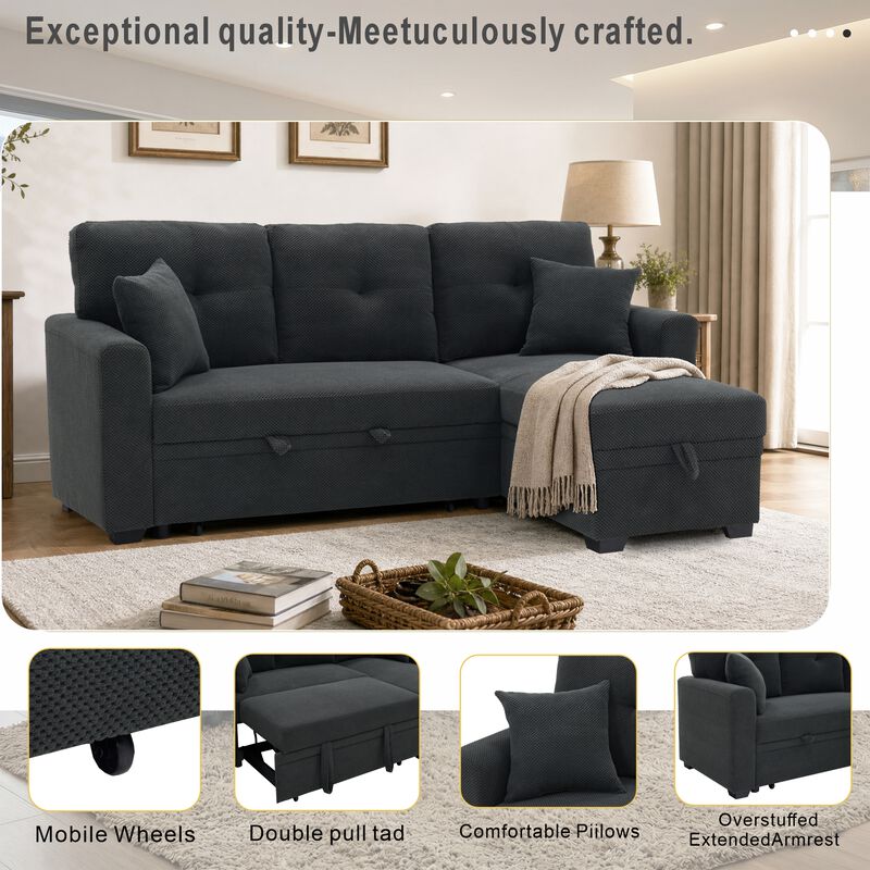 Ludfob Storage Sleeper Sofa image number 2