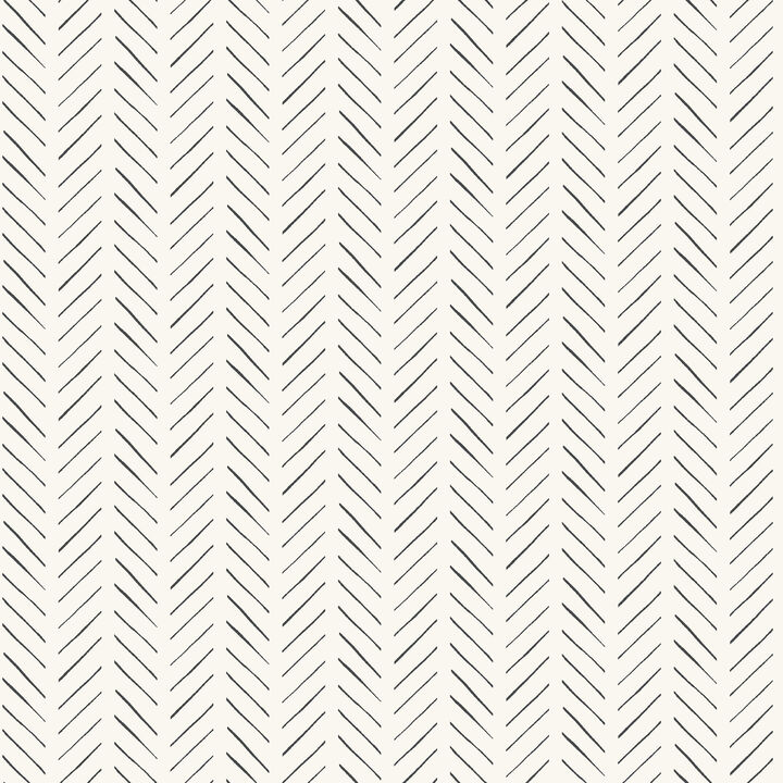 Magnolia Home Pick-Up Sticks Black Peel & Stick Wallpaper