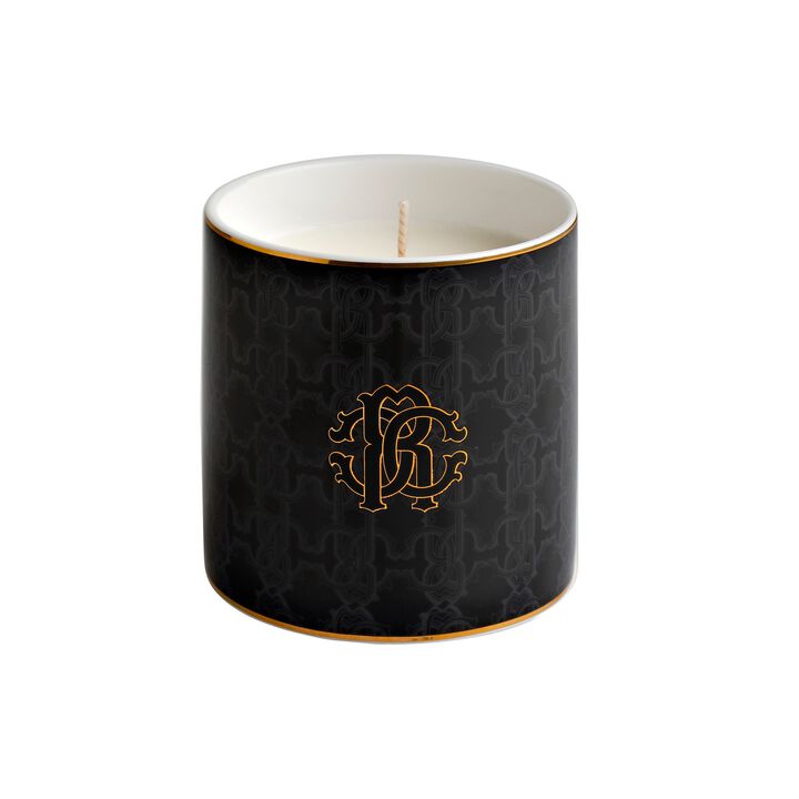 Scented Candle MONOGRAM 270gr  Gold diam. 3.3", H 3.5"