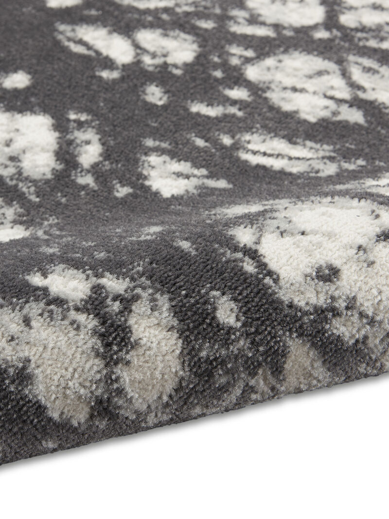 CK011 Verdant VRD05 Ivory/Charcoal 5'3" x 7'3" Rug