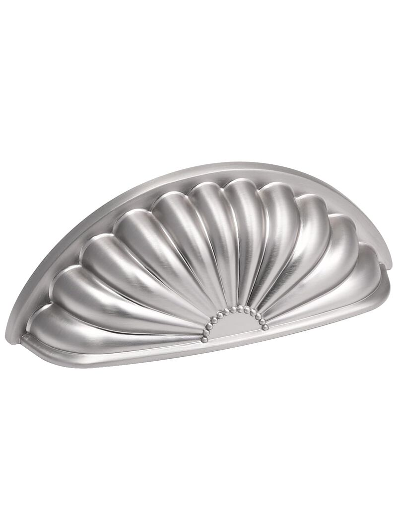 JIASENBAO Brushed Nickel Cabinet Cup Pulls 3"" Hole Center 10 Pack Silver Drawer Pulls Kitchen Hardware Cabinet Handles Dresser