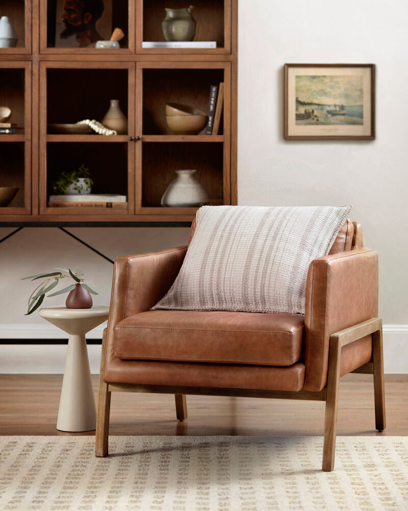 Sam PCJ0004 Ivory/Beige 22" x 22" Pillow