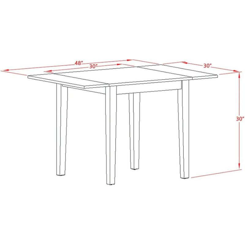 Dining Room Set Black & Cherry