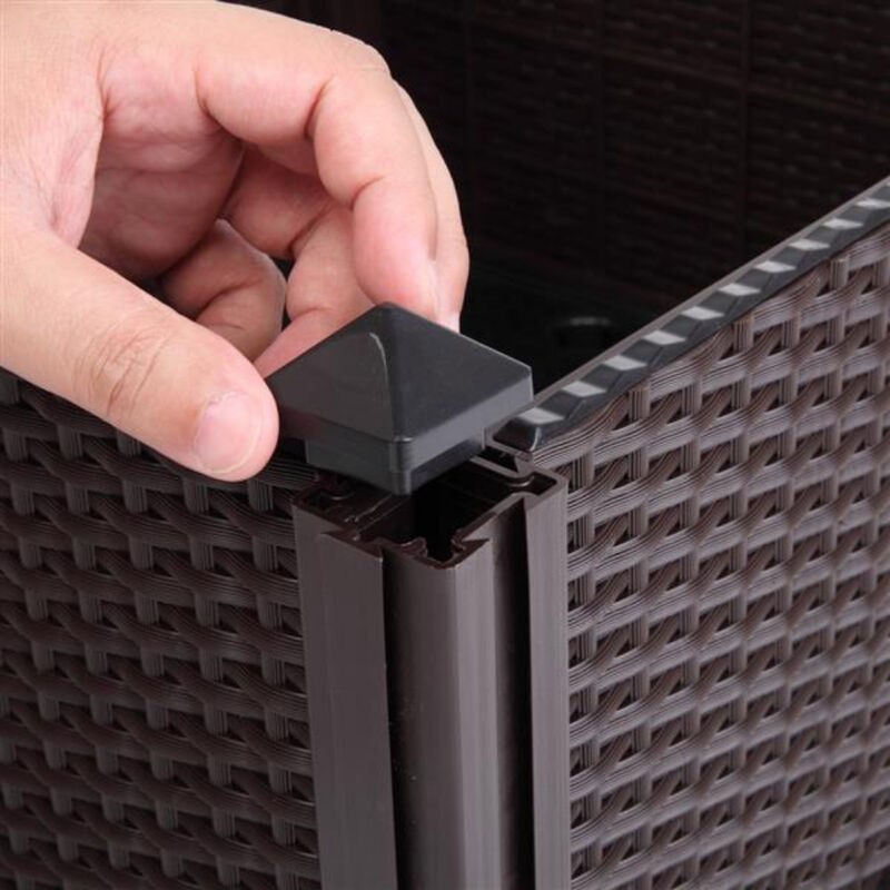 4PCS DIY Free Splicing Planting Box, Injection-Molded Raised Garden Planter