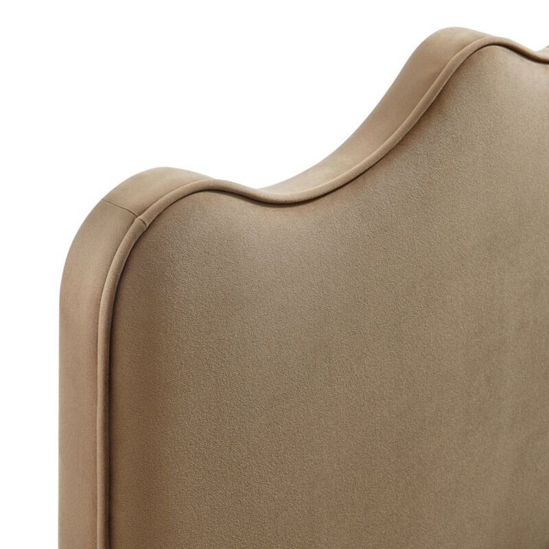 Modway Athena Stain-Resistant Performance Velvet Full Size Headboard image number 5