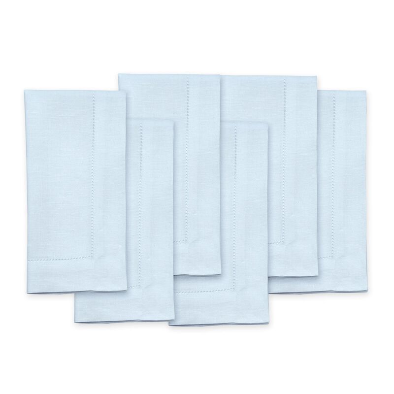 Linen Dinner Napkins - Classic Hemstitch