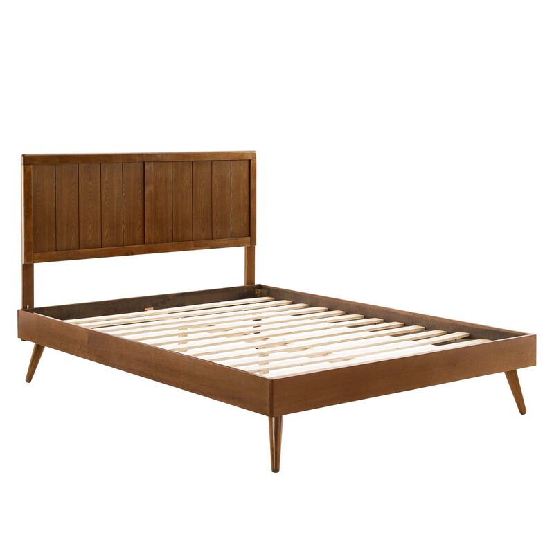 Modway - Alana Full Wood Platform Bed With Splayed Legs image number 3