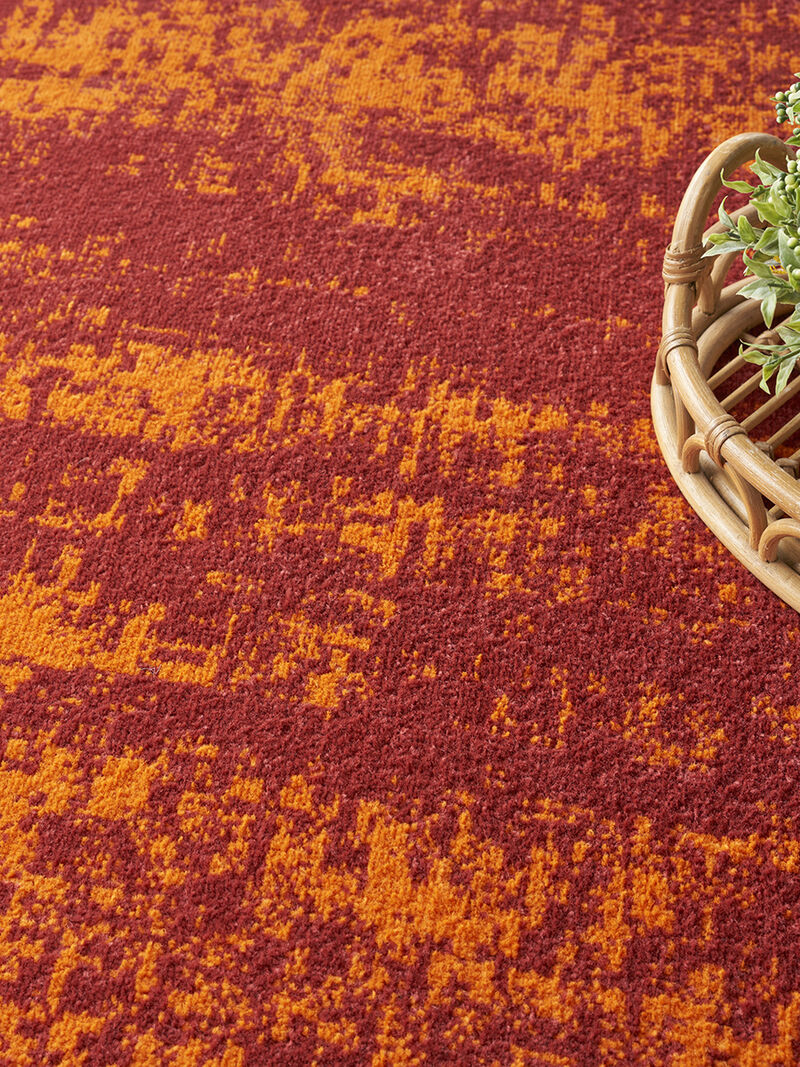 Nourison Essentials NRE03 Red 9' x 12' Rug