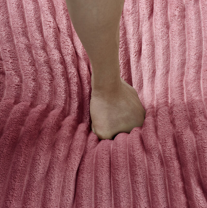 Minsme L-Shaped Pink Modular Sectional Sofa image number 5