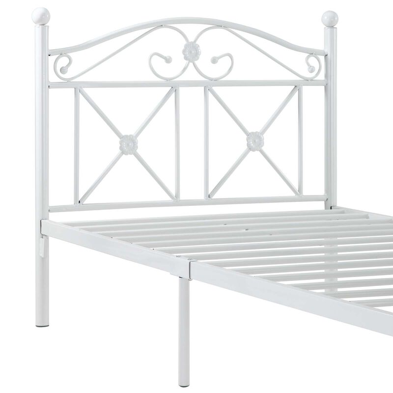 Modway - Cottage Twin Bed White