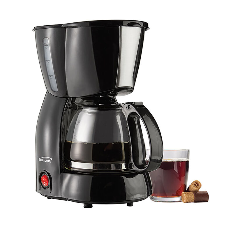 Brentwood 4 Cup Coffee Maker - Black image number 2
