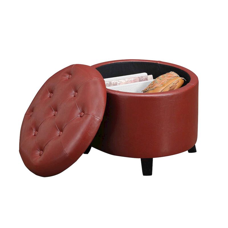 Convience Concept, Inc. Designs4Comfort Round Storage Ottoman