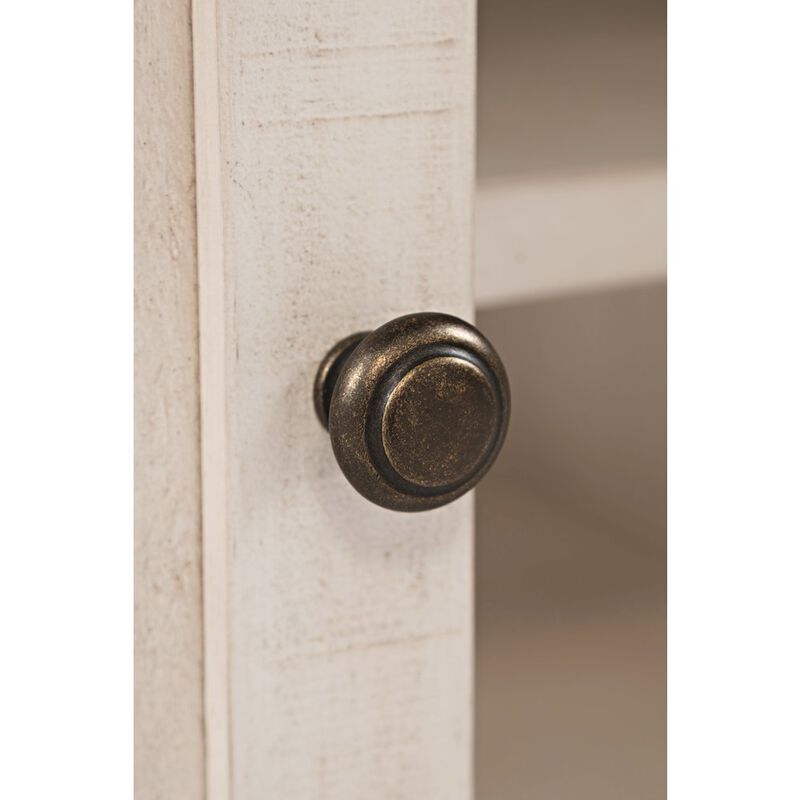 Jofran Farmhouse Seven Piece Reclaimed Solid Wood Counter Height Round Dining Set