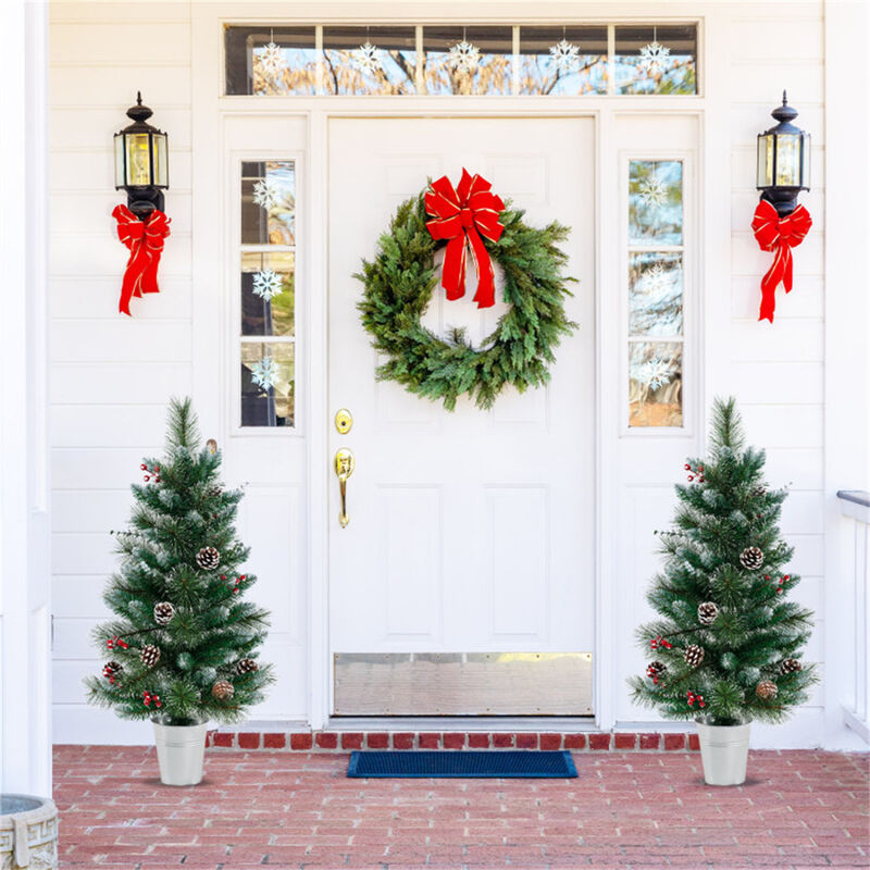 Battery-Operated Tabletop Holiday Decoration Festive & Portable Christmas Accent Piece image number 6