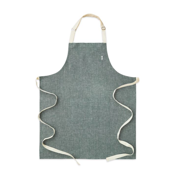 Solino Home 100% Pure Linen Apron - Kitchen Linen