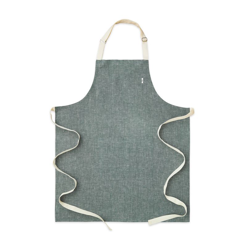 Solino Home 100% Pure Linen Apron - Kitchen Linen image number 0