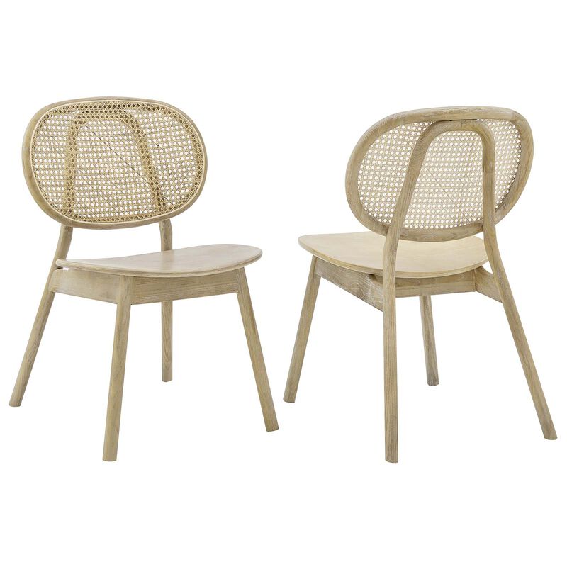 Malina Wood Dining Side Chair Set of 2 image number 0