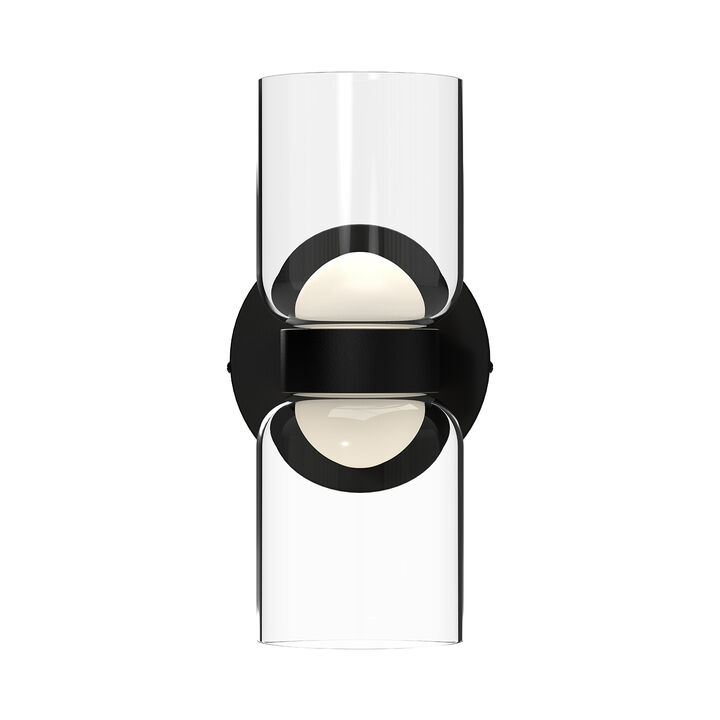 Cedar 11-in Damp-Rated Dimmable LED Wall Sconce