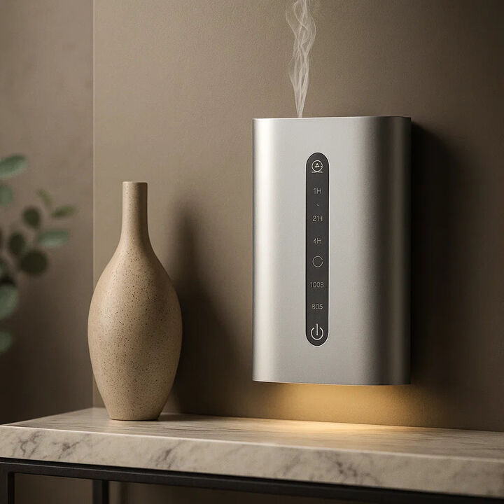 Luxury Aluminum Plug-In Waterless Scent Diffuser