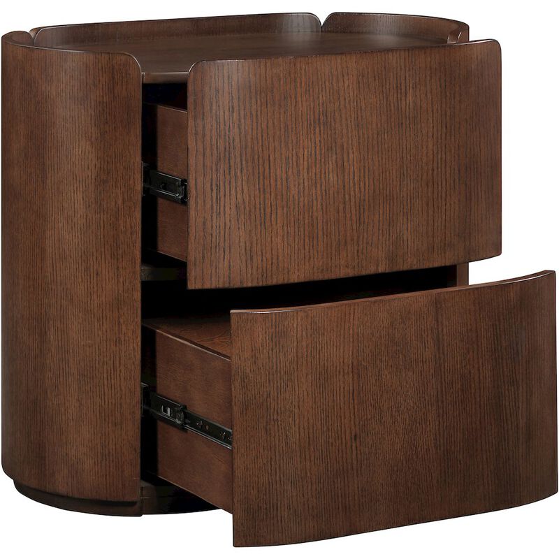 Meridian Furniture Everett Brown Night Stand