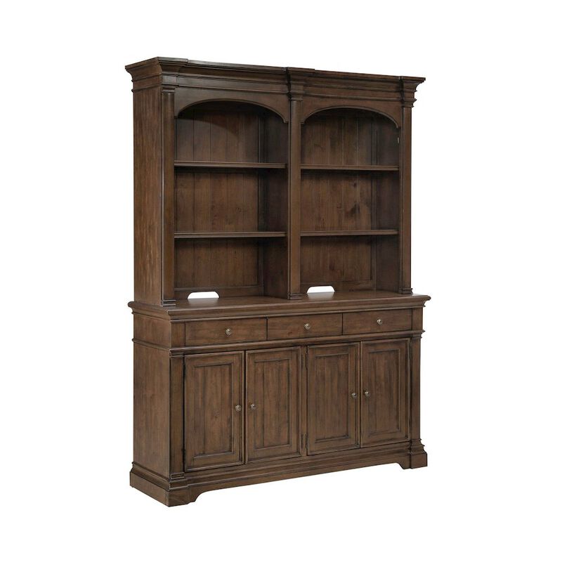 Liberty Furniture Arden Road Dining Room Hutch & Buffet  - Satin Cherry image number 0