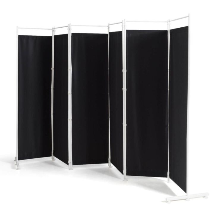 Hivvago 6-Panel Room Divider Folding Privacy Screen