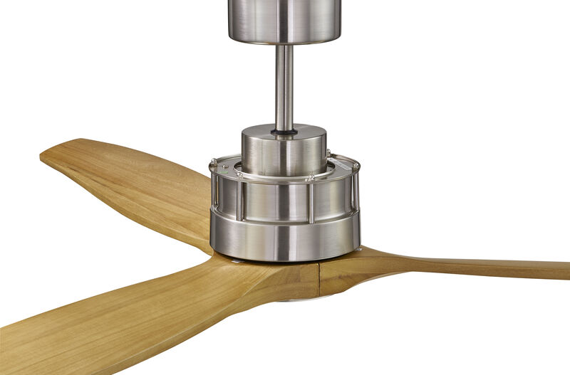 Lucci Air Akmani 60" Ceiling Fan with Remote Control, Energy Efficient DC Ceiling Fan, Quiet High Airflow Blades image number 3
