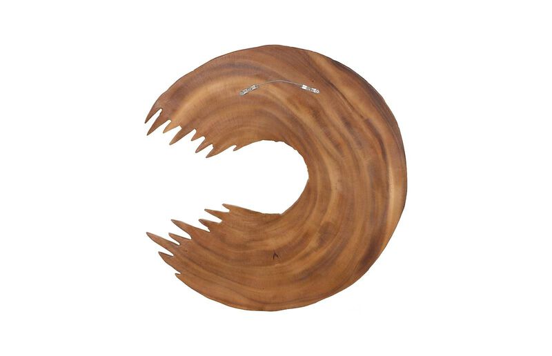 Swoop Natural Wood Small Wall Art image number 1