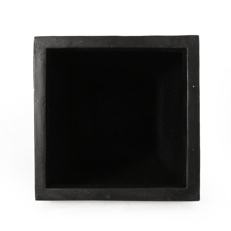 Streamdale Durable Cast Stone Tapered Planter with Sleek Aesthetics image number 5