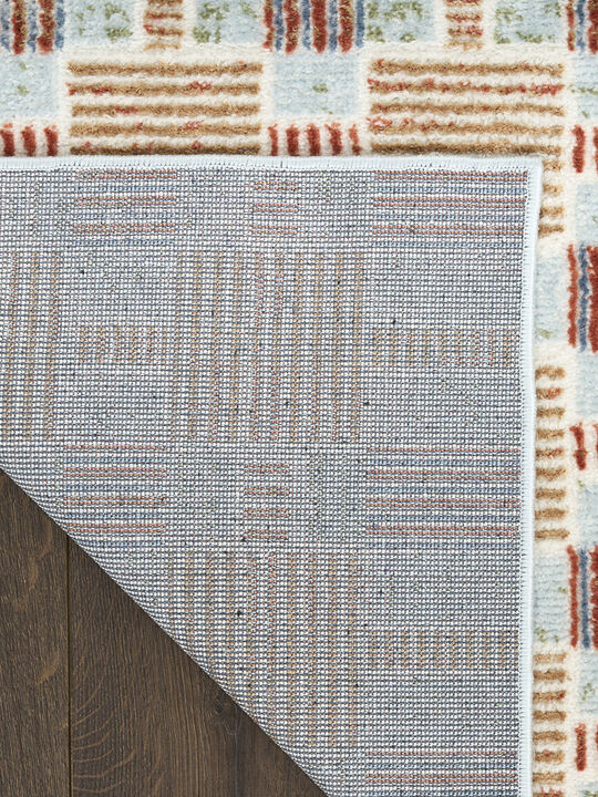 Nordic NRC14 Rust/Multicolor 4' x 6' Rug