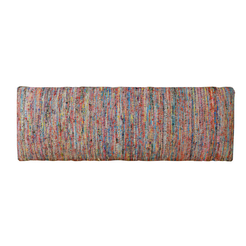 Ava Rainbow Striped Accent Bench image number 4